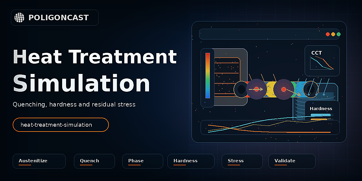 Heat Treatment Simulation | Quenching, Annealing & Phase Kinetics in ...